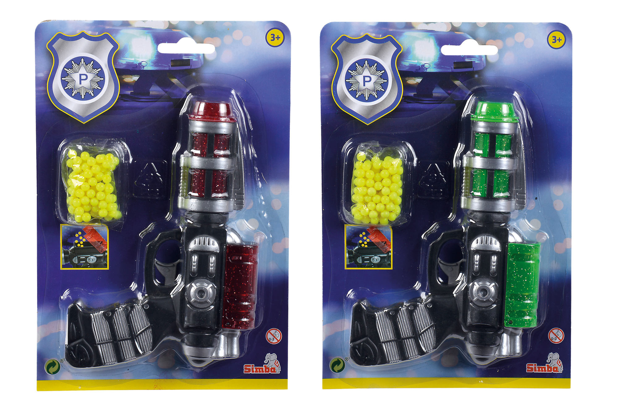 Space Gun with Ammunition, 2-ass.