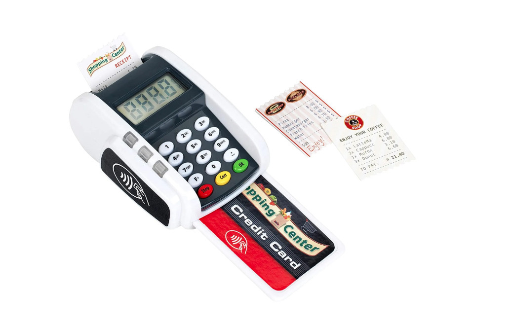 Payment terminal with sounds