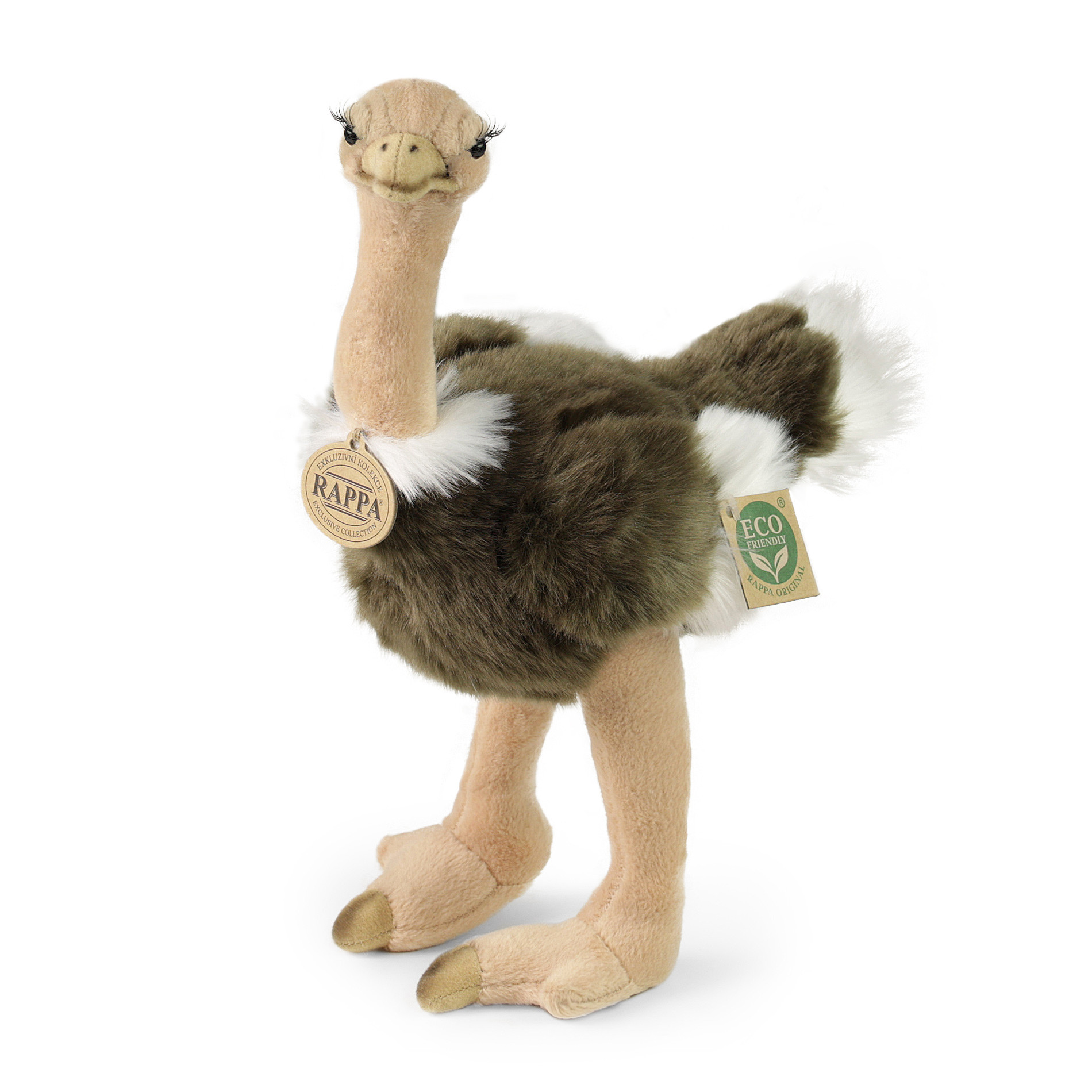 Plush ostrich 32 cm ECO-FRIENDLY