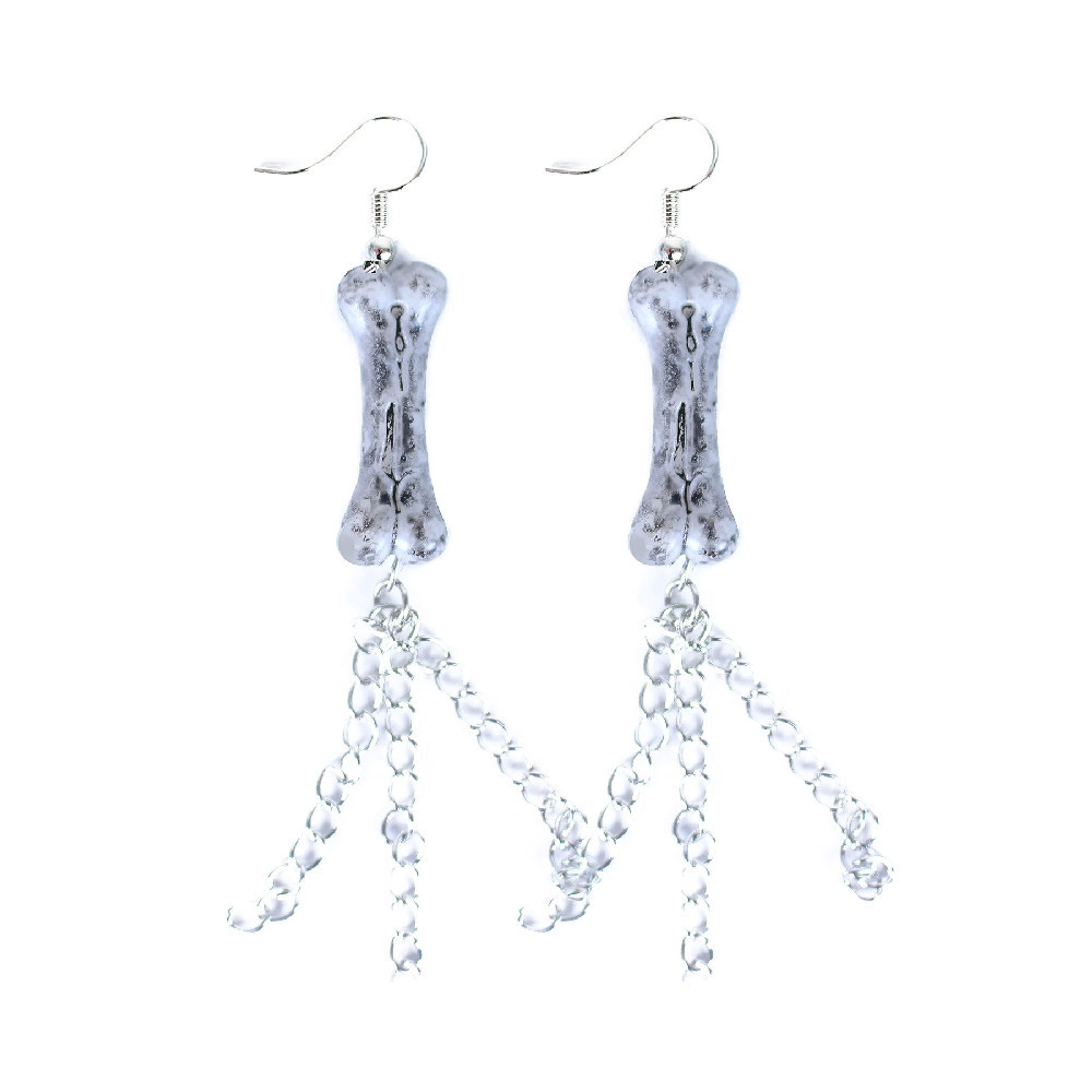 Witch / Halloween bone earrings