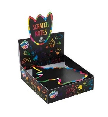 Scratch off notebooks/papers 75 sheets
