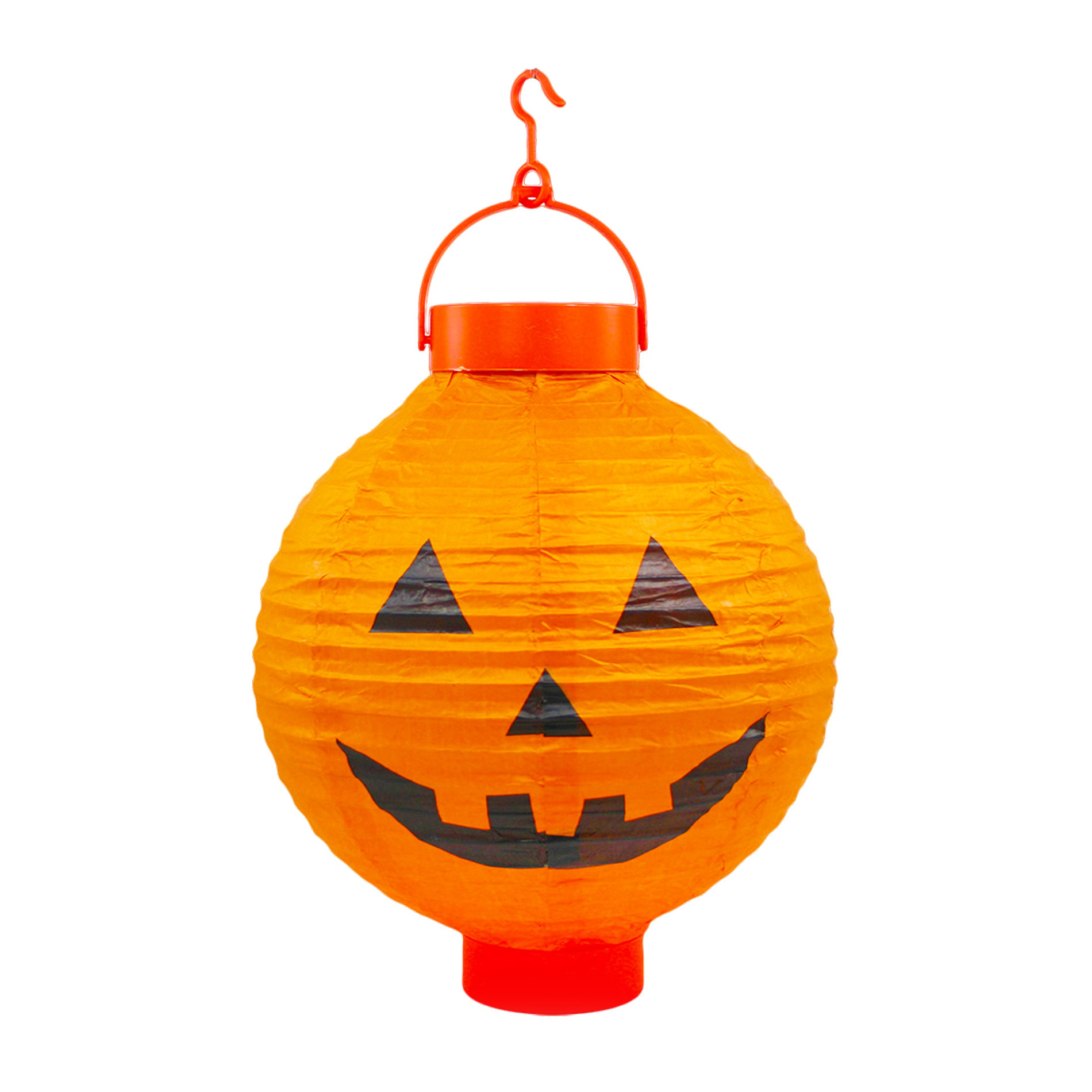 Lantern Halloween pumpkin battery 20 cm