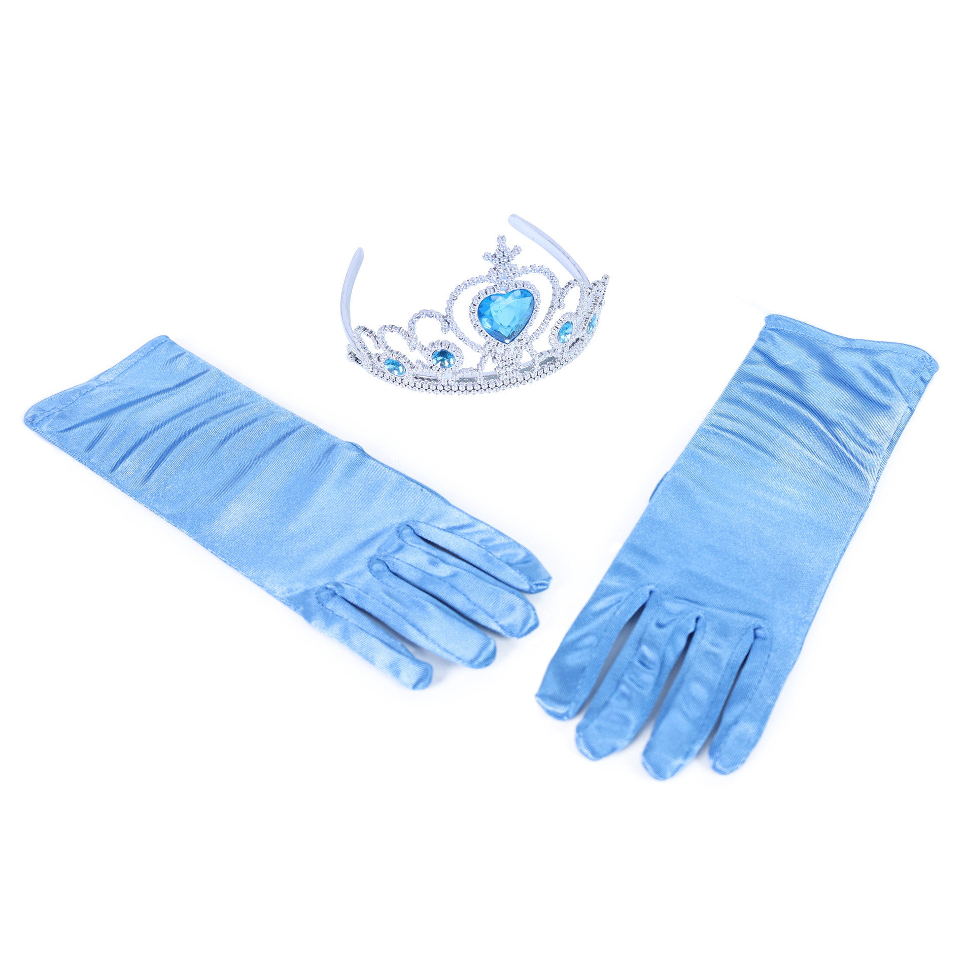 the princess gloves with a crown