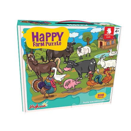the Puzzle farm 208 pcs