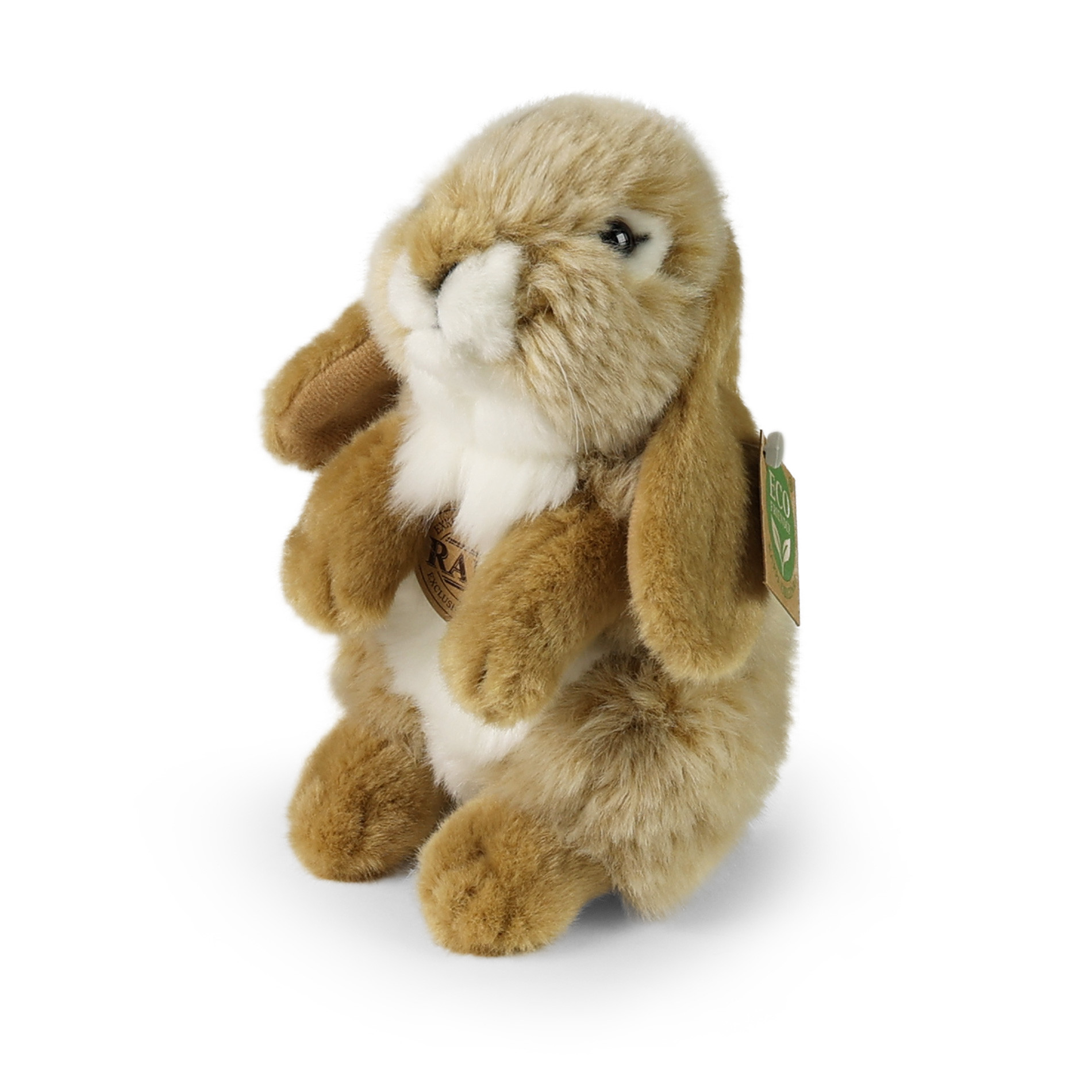 Plush beige hare 18 cm ECO-FRIENDLY