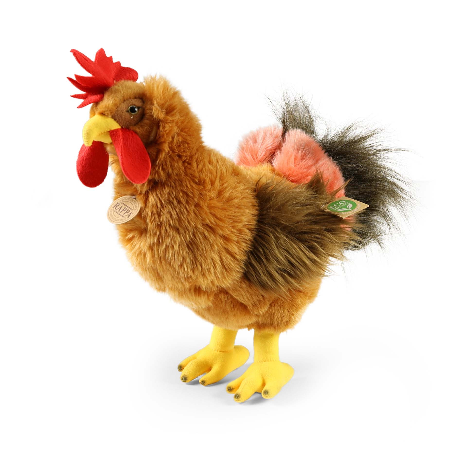Plush rooster 33 cm ECO-FRIENDLY