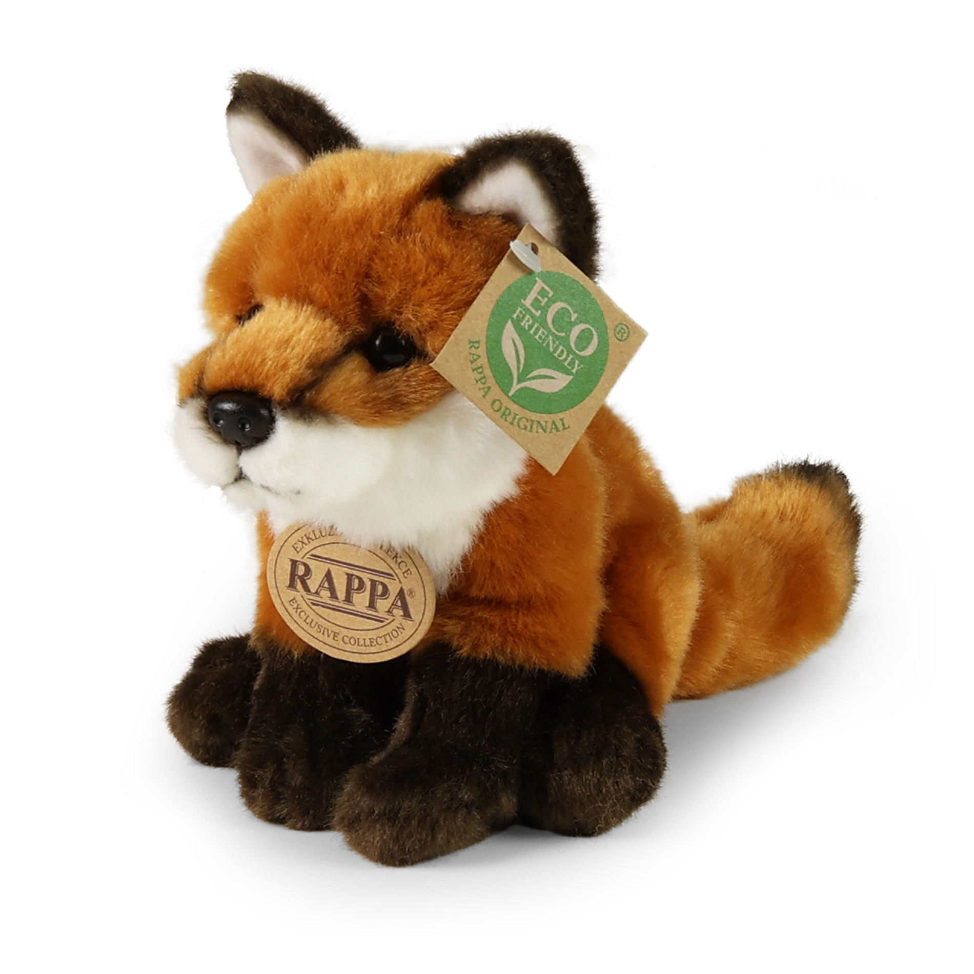 Plush fox 18 cm ECO-FRIENDLY