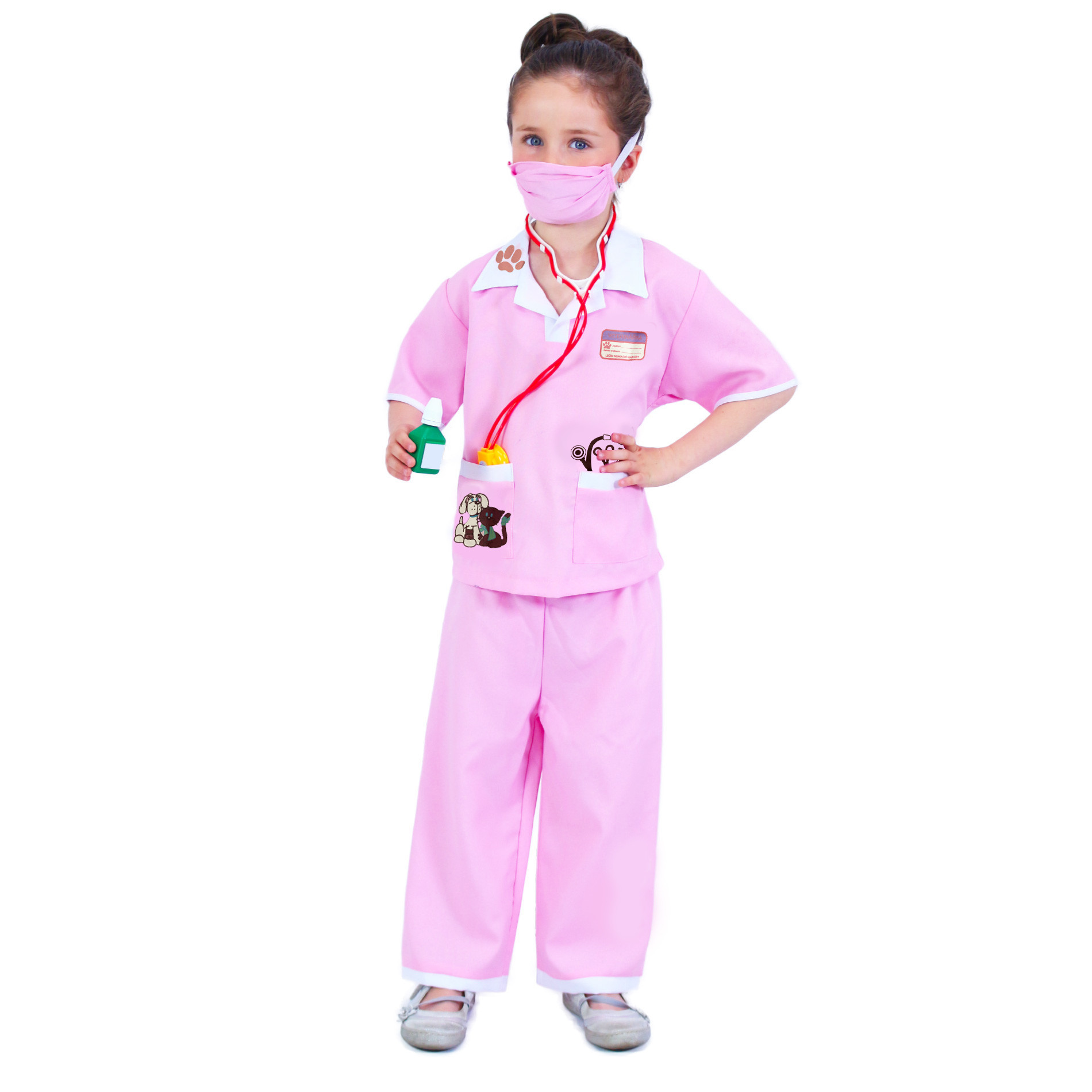 Children costume - veterinarian (M) e-pack
