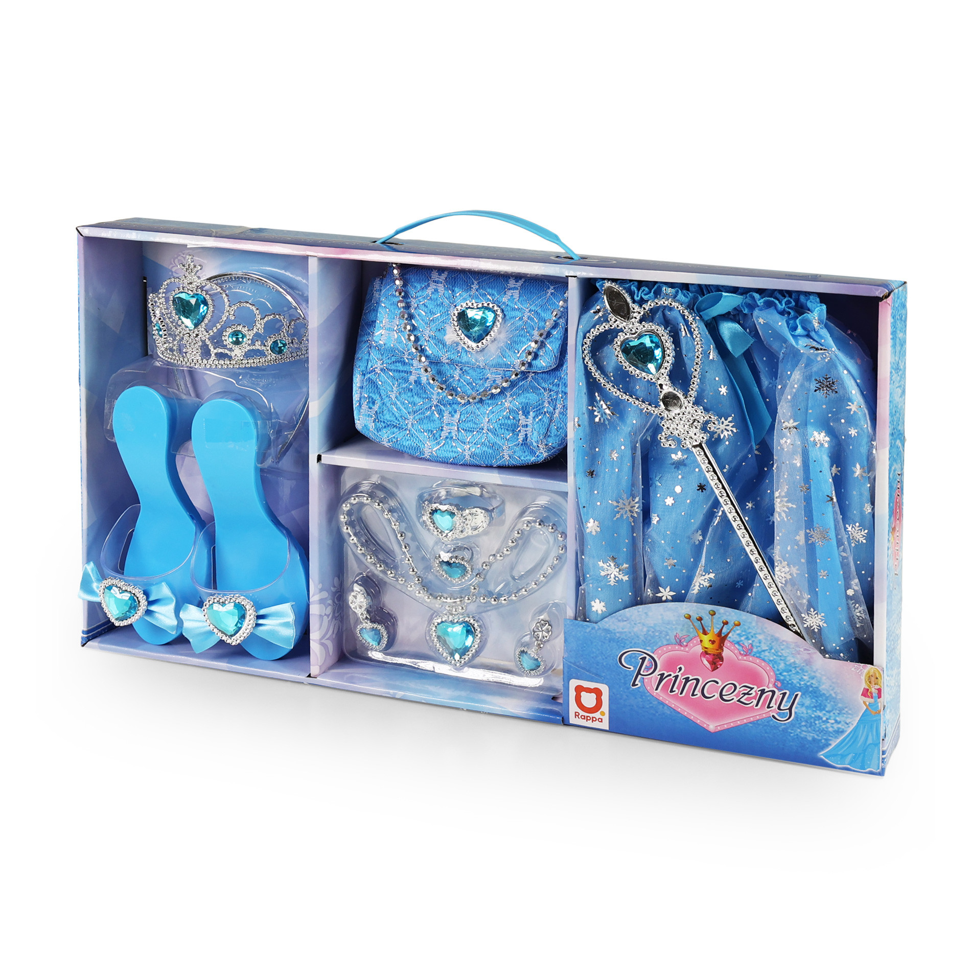 Princess blue set 8 pcs in box
