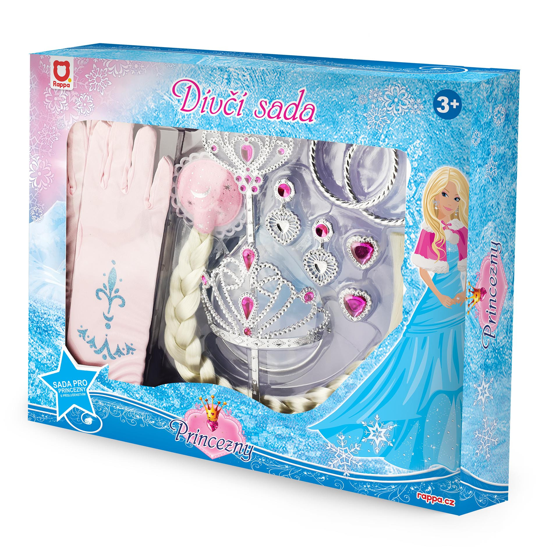 Princess set with pink gloves