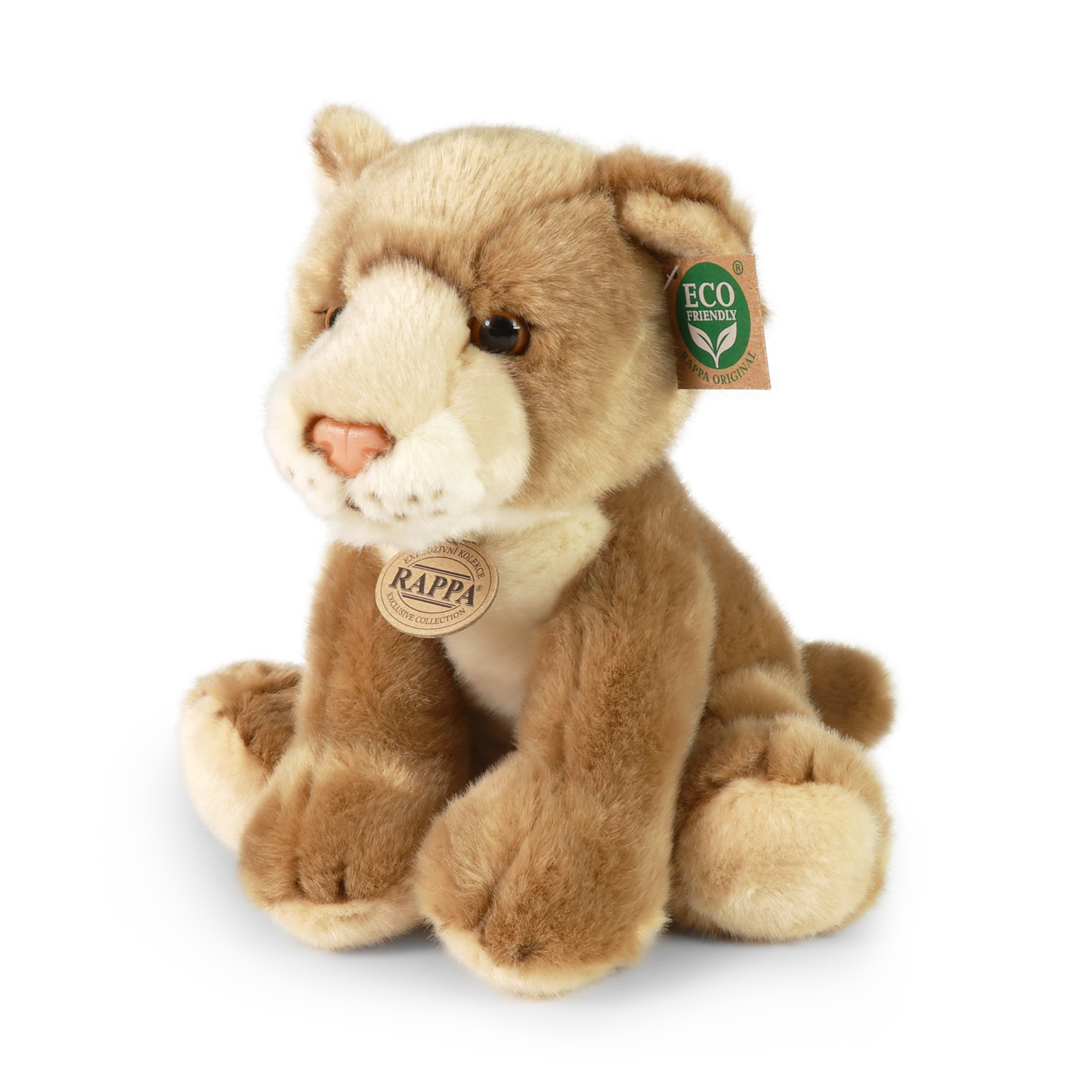 Plush lion cub 27 cm ECO-FRIENDLY