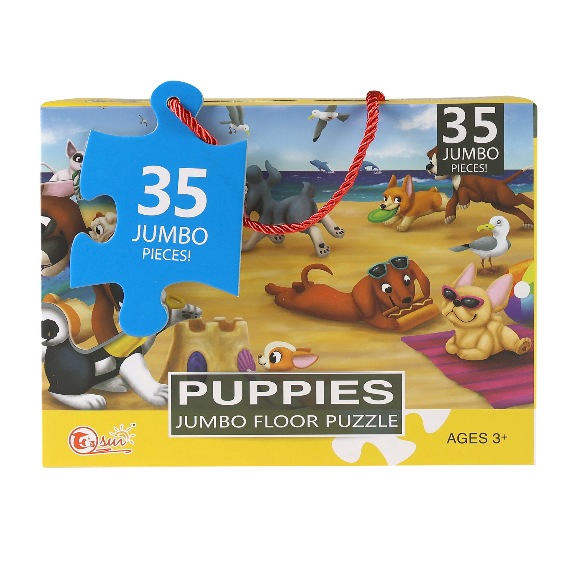Puzzle puppies 35 large pcs