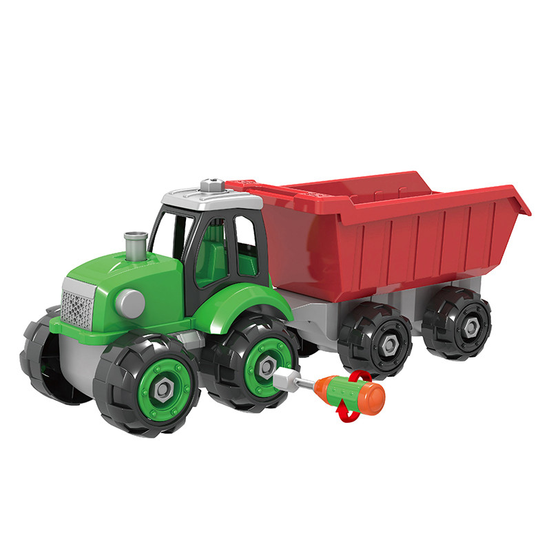 Screwing tractor with siding