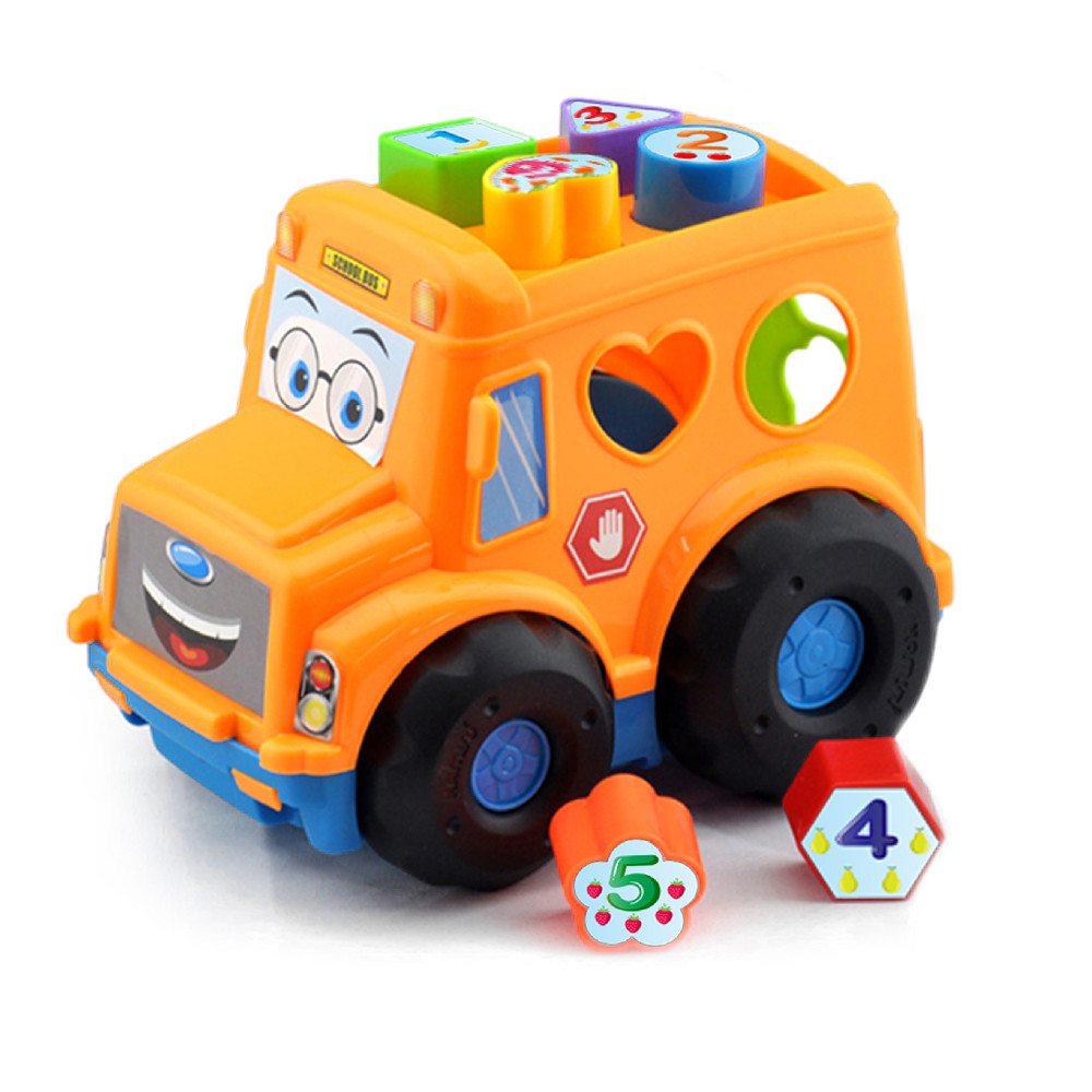 the Bus insert puzzle for babies