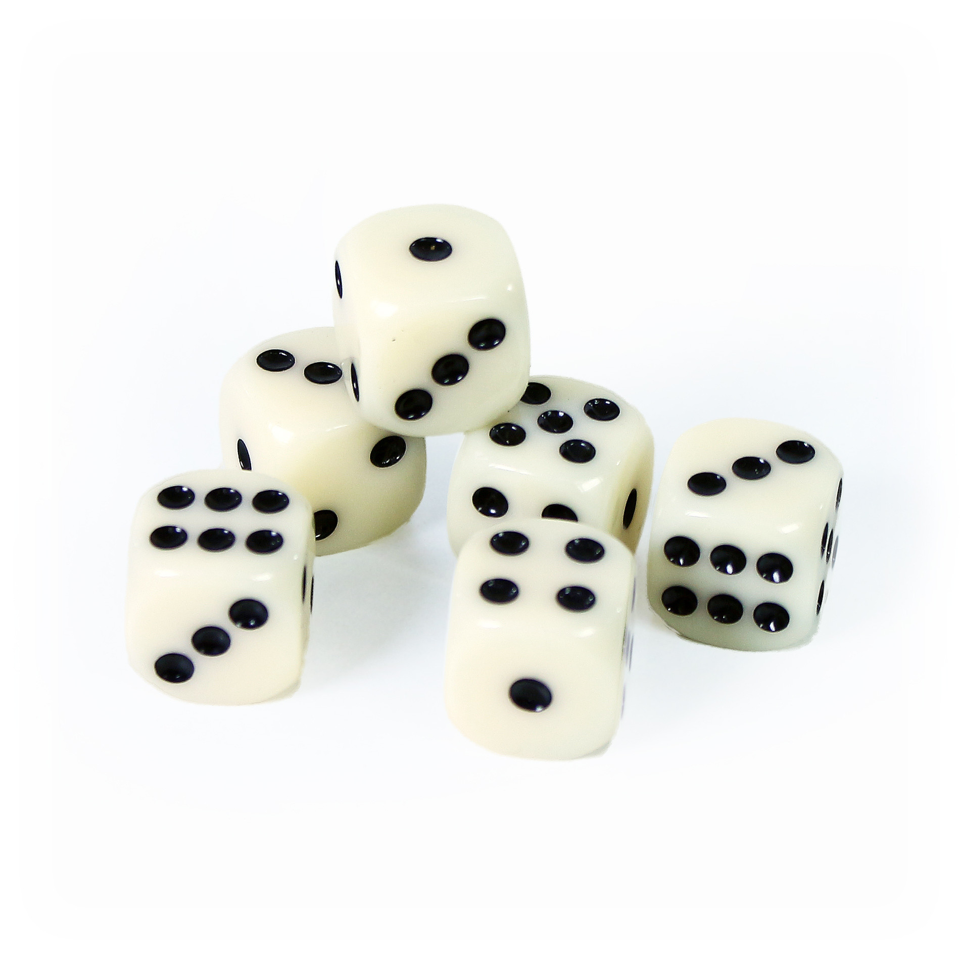 Dice 6 pcs