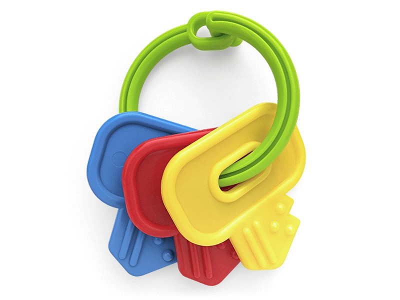 the rattle/chewer keys