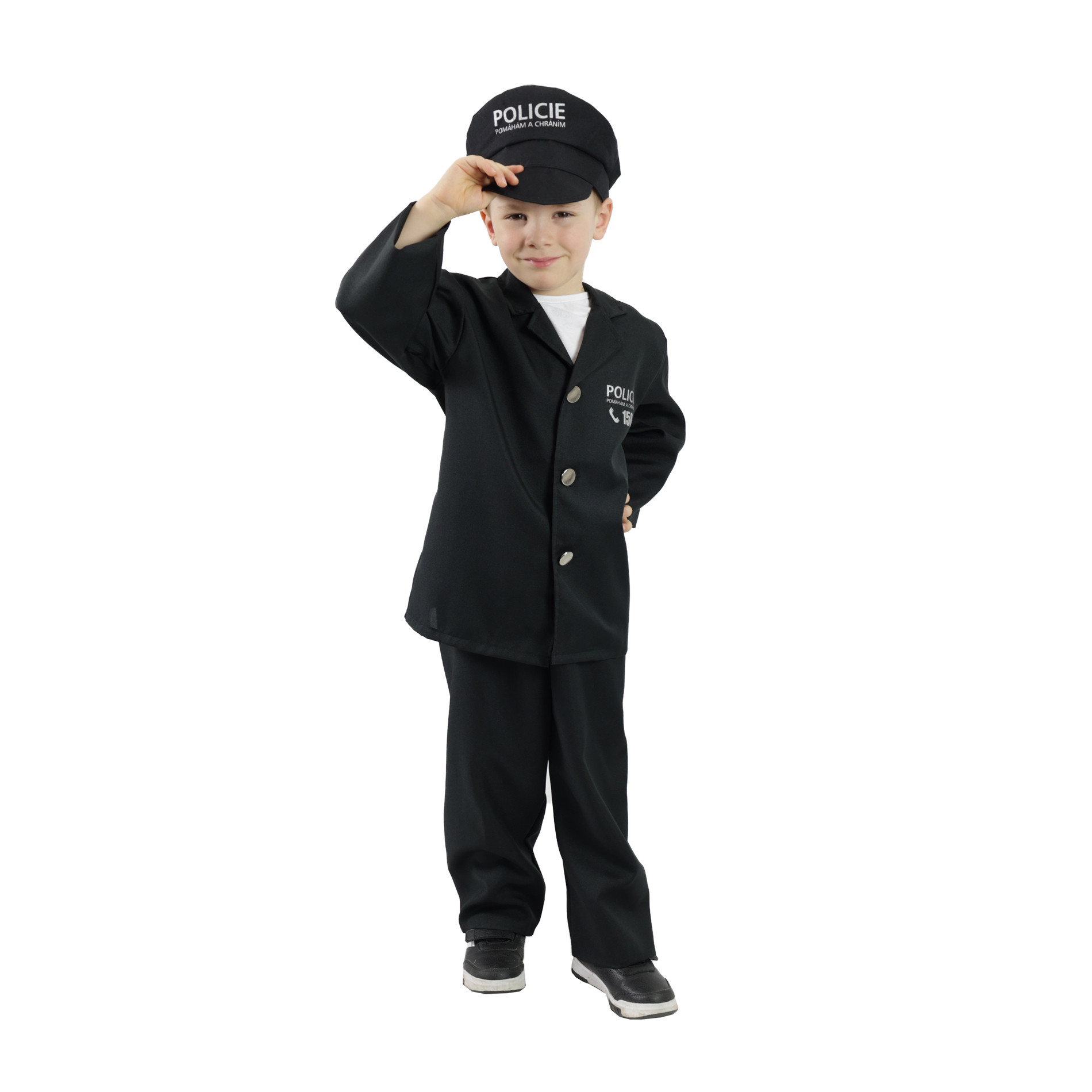 Children costume - policeman (S) e-pack
