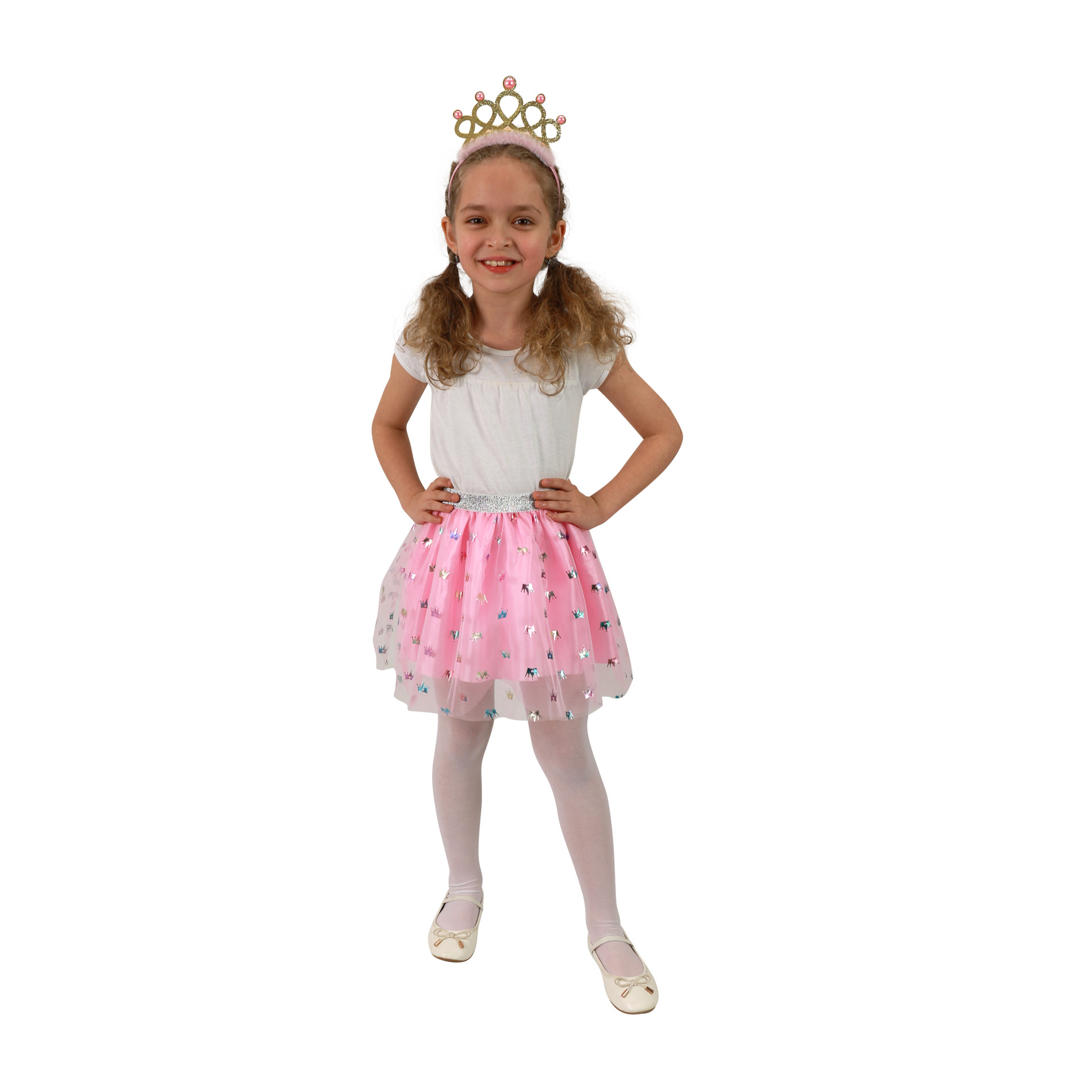 Children costume princess tutu skirt with accs.