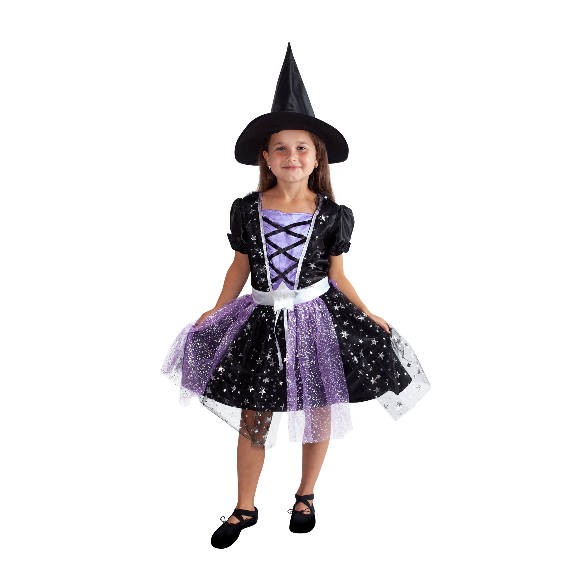 Children costume - black-purple (S) e-pack
