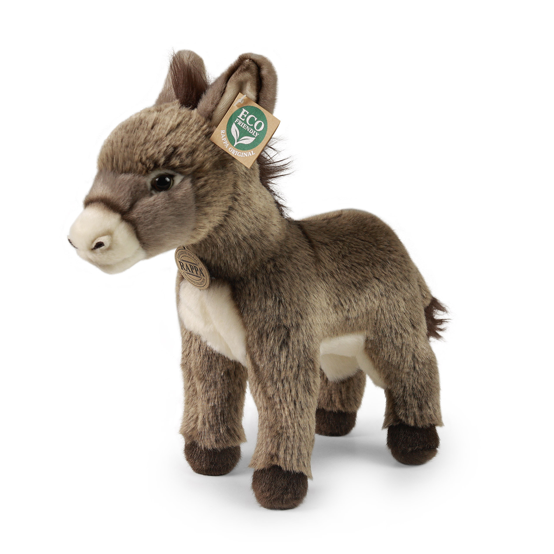 Plush donkey 28 cm ECO-FRIENDLY