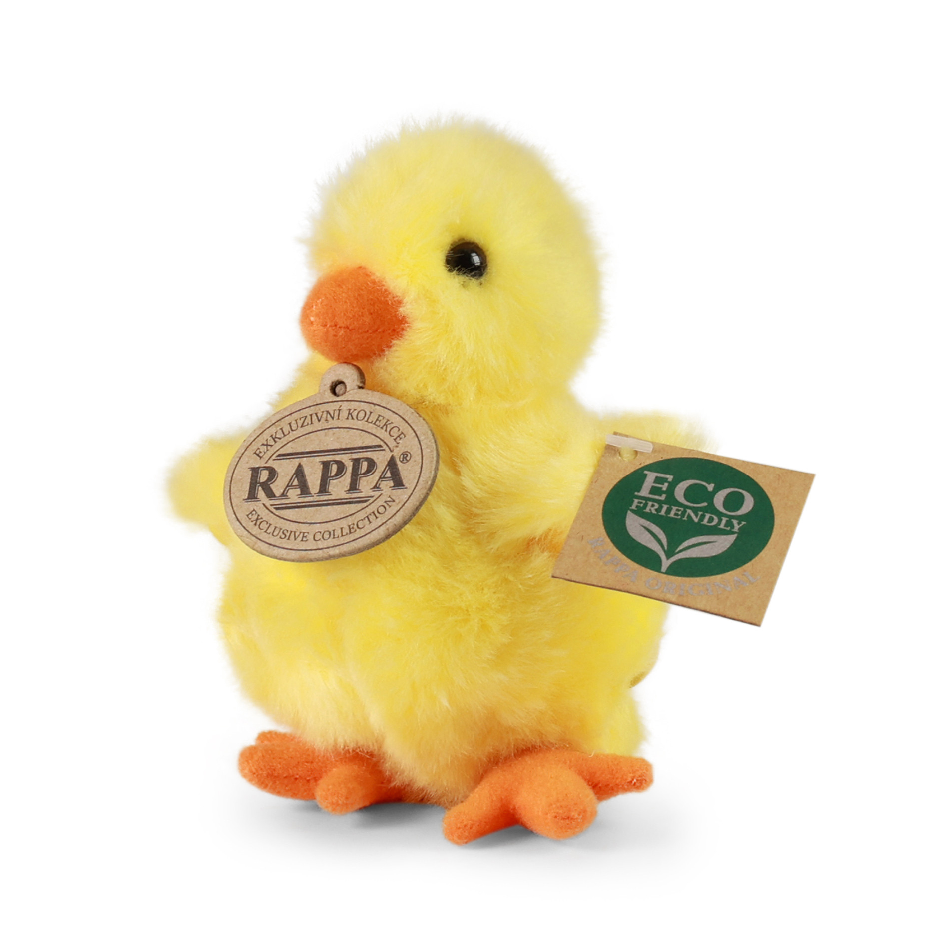 Plush chicken 10 cm ECO-FRIENDLY