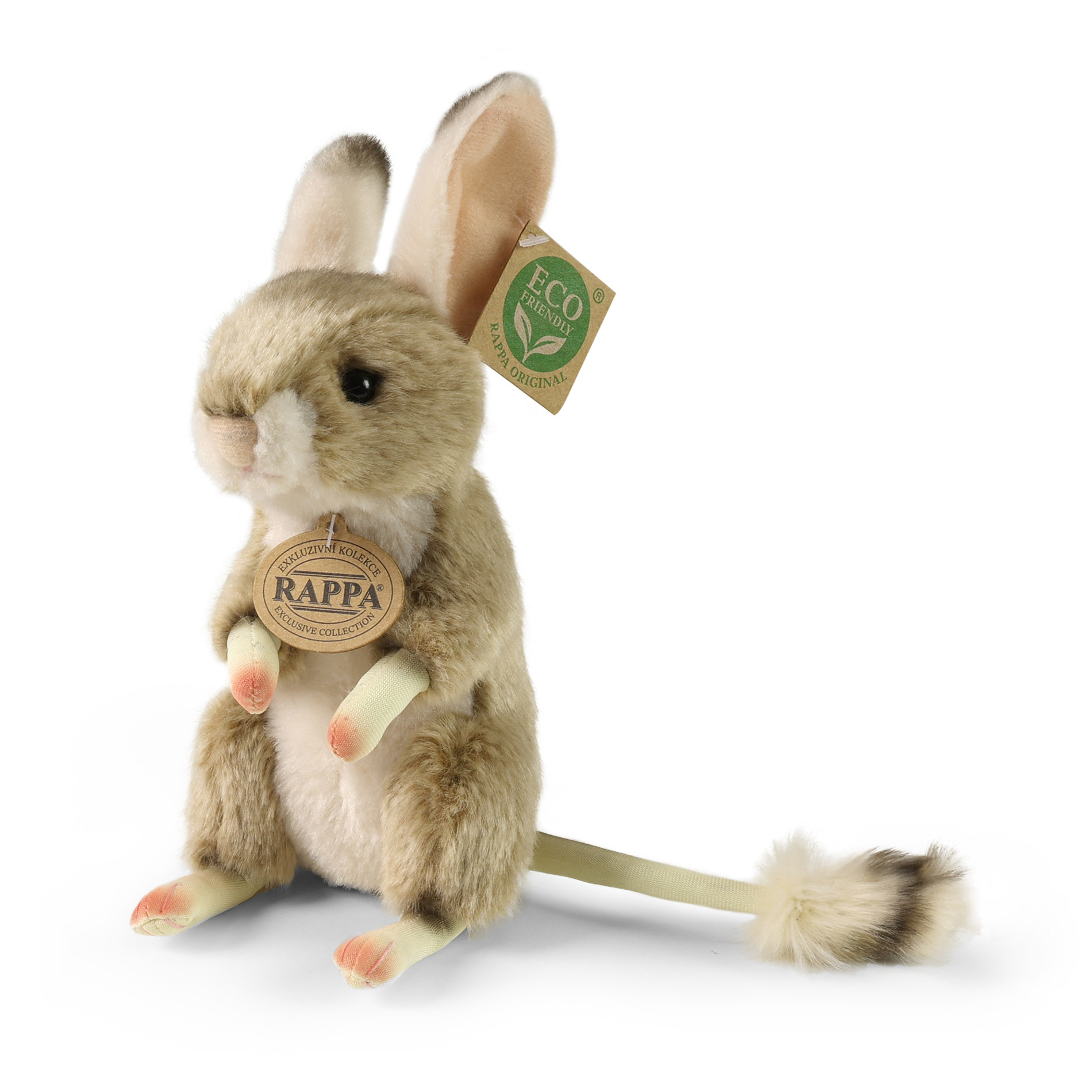 Plush jerboa 16 cm ECO-FRIENDLY