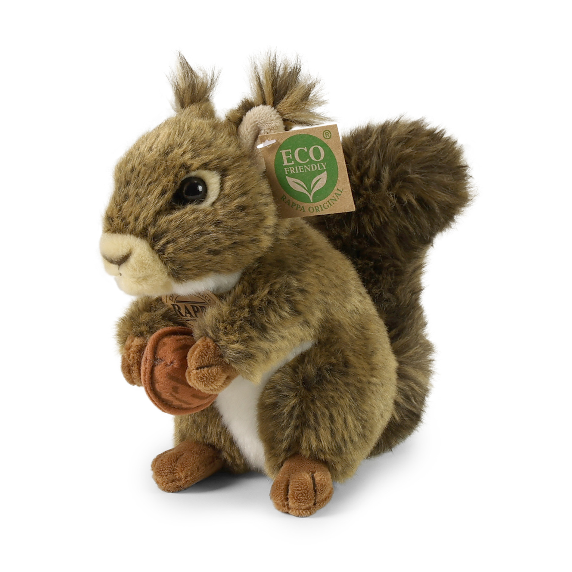 Plush squirrel 17 cm ECO-FRIENDLY