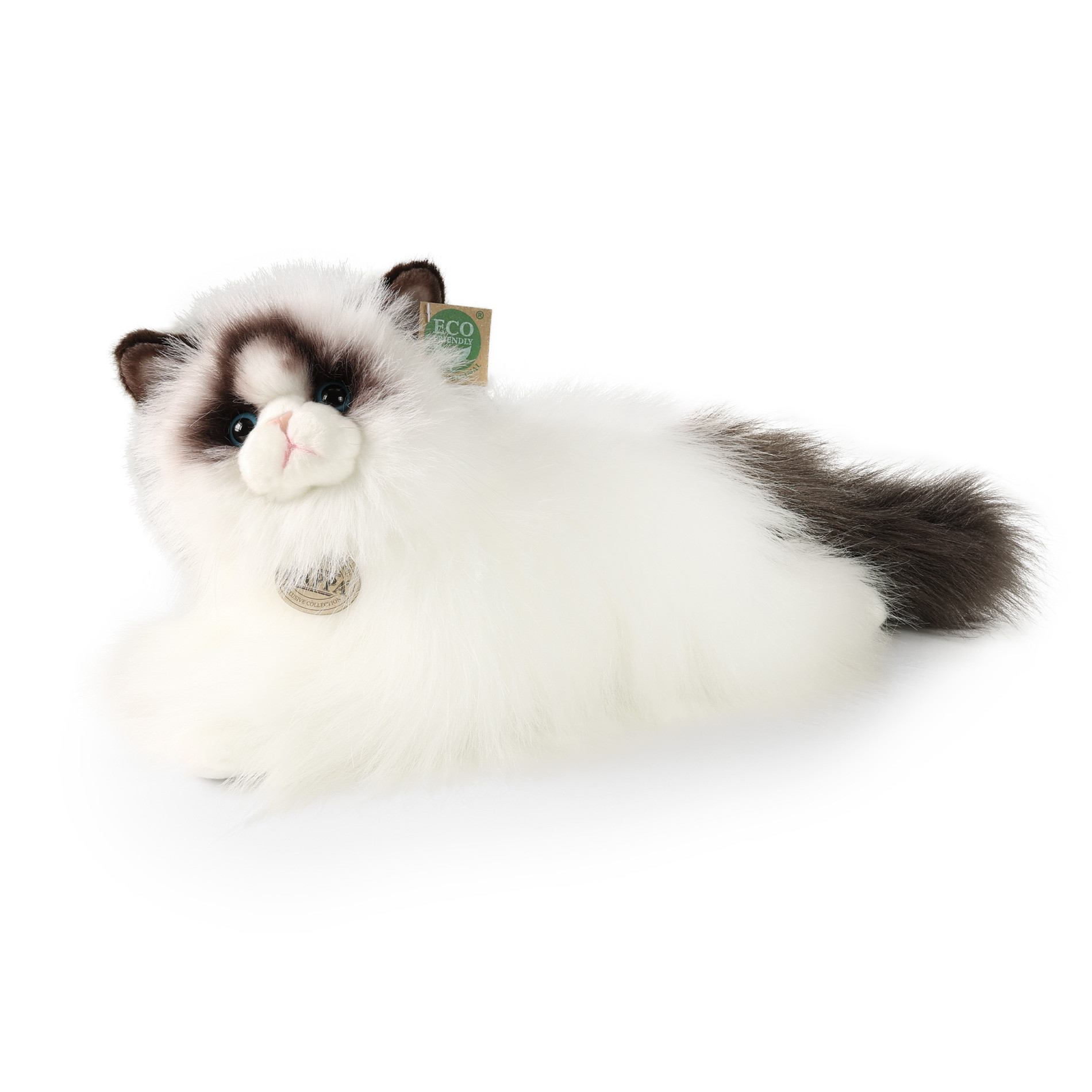 Plush Ragdoll cat 35 cm ECO-FRIENDLY