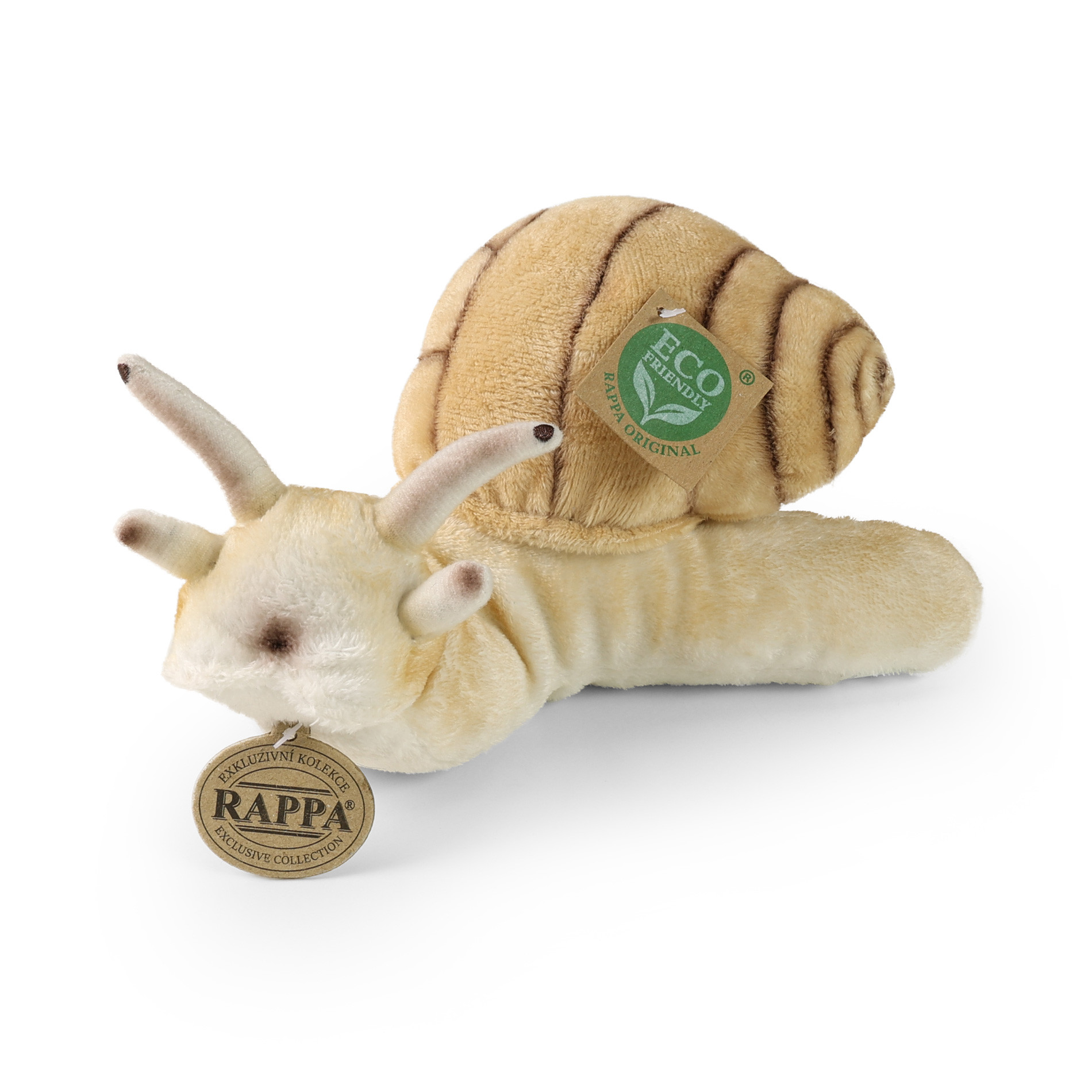 Plush snail 24 cm ECO-FRIENDLY
