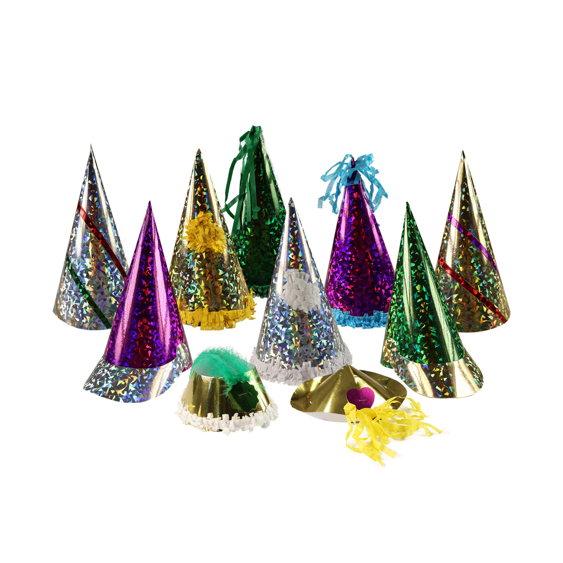 the party ball hat, in a box