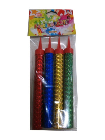 the color party fountain 12 cm