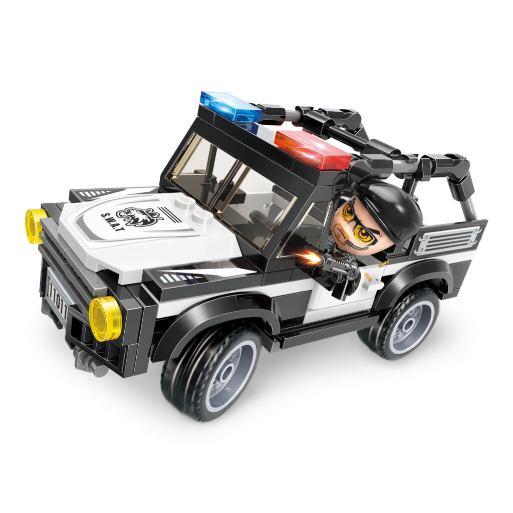 Qman Mine City Police Police Car
