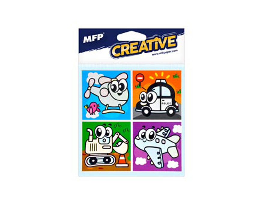 Foil for the bathroom 20x20cm mix