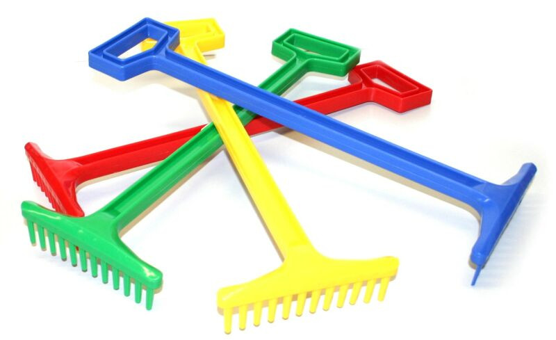 Sand rake 43.5 cm 4 colors