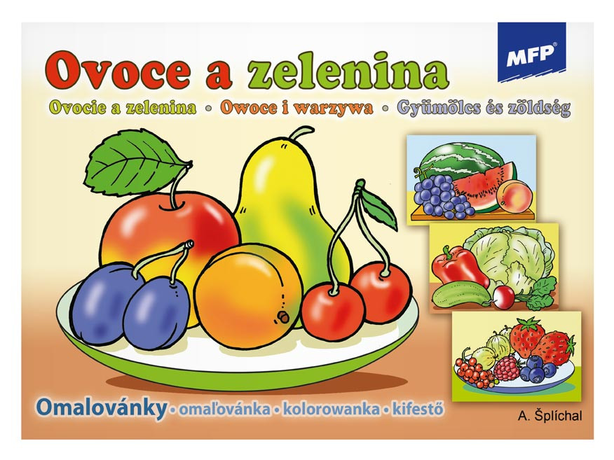 Coloring pages MFP Fruits and vegetables