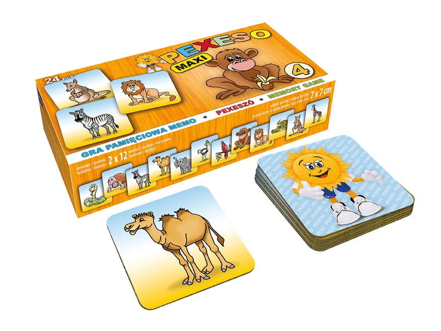 Pexeso MFP LUX 4 - Animals in the ZOO