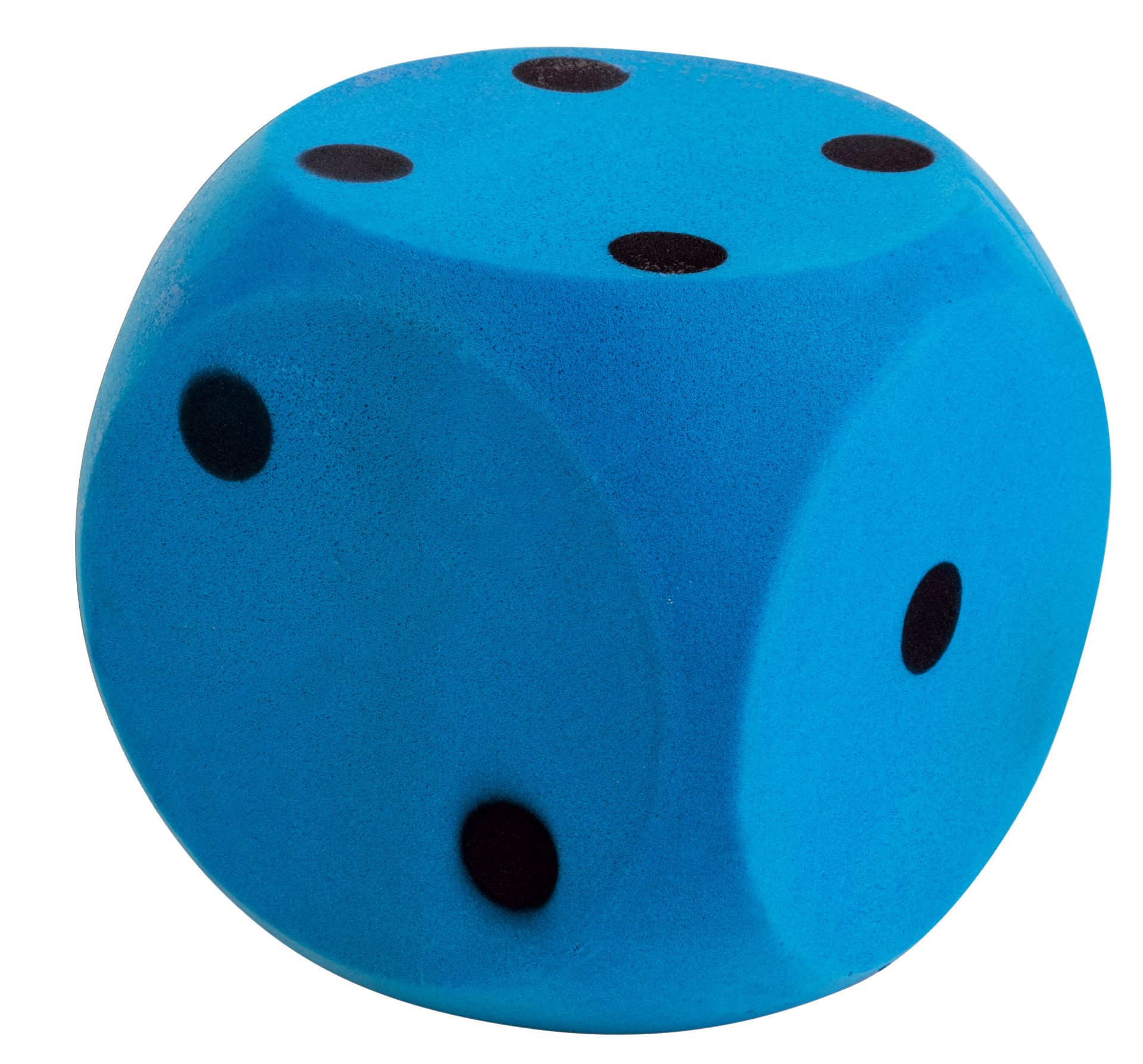 Androni Soft cube - size 10 cm blue