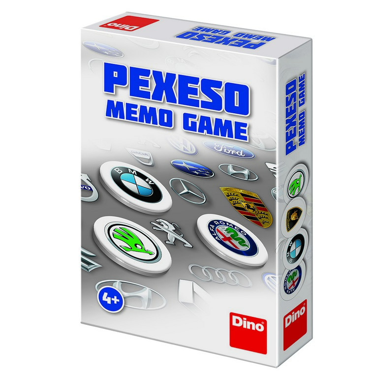 the Pexeso Memory Game Car Brands