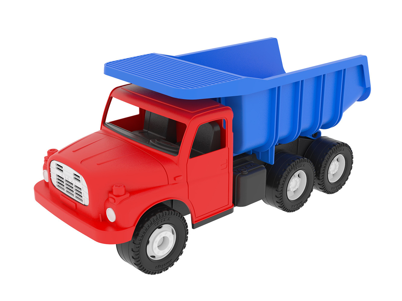the Tatra Car 148 blue-red, plastic 30cm