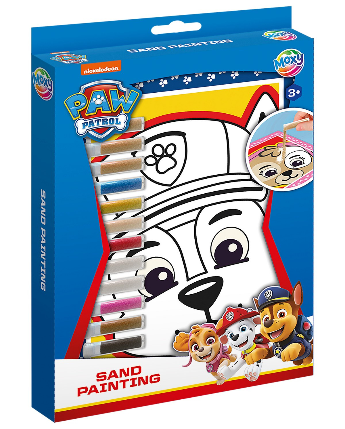 Creative set sand painting Paw Patrol