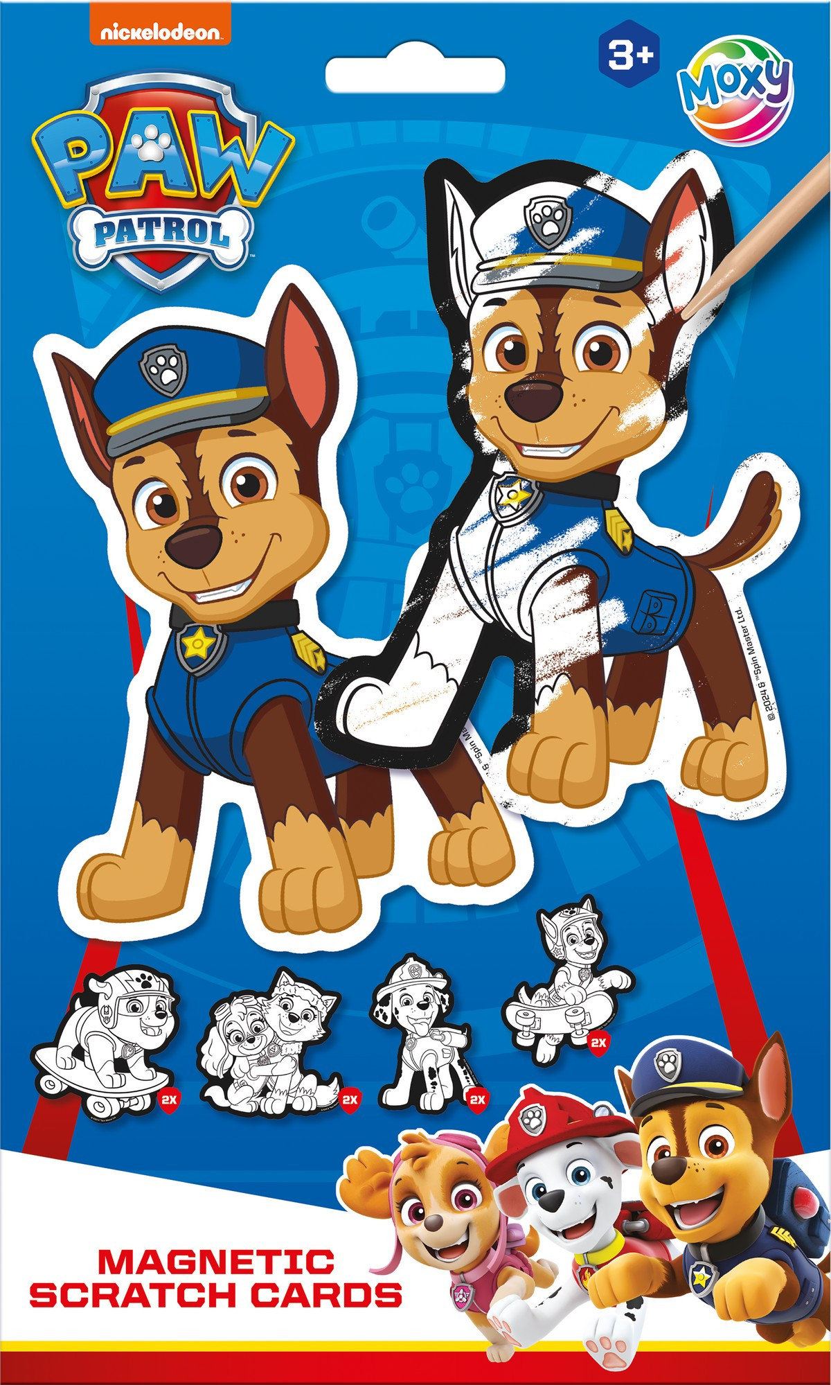 Creative set scratching Paw Patrol