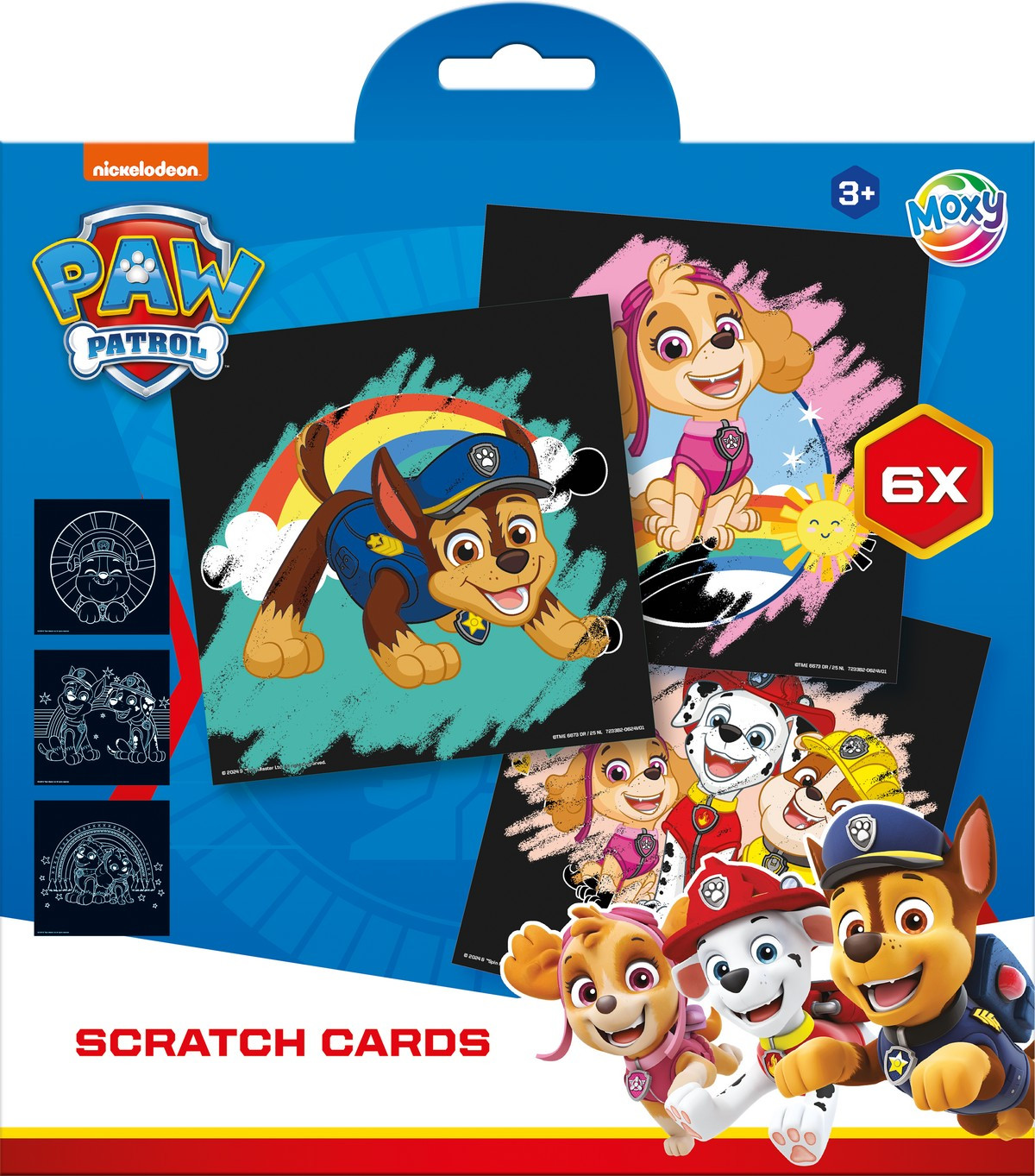 Creative set scratching Paw Patrol