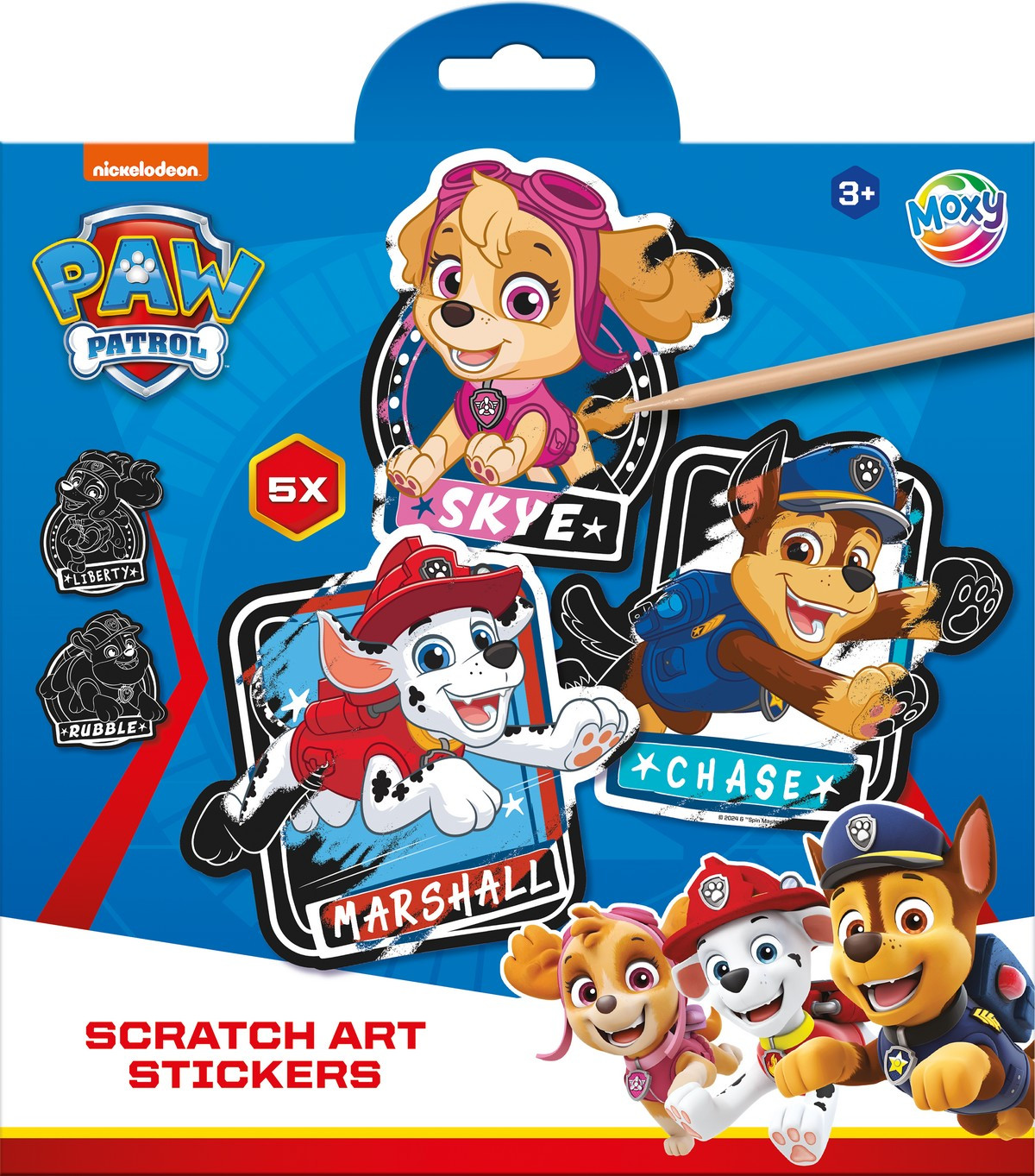 Creative set stickers Paw Patrol