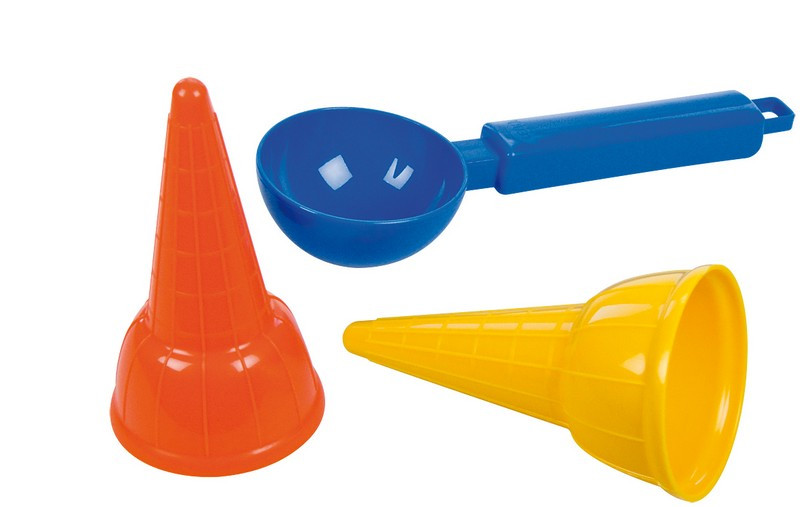 the Set ice cream - 2 cones, 1 scoop