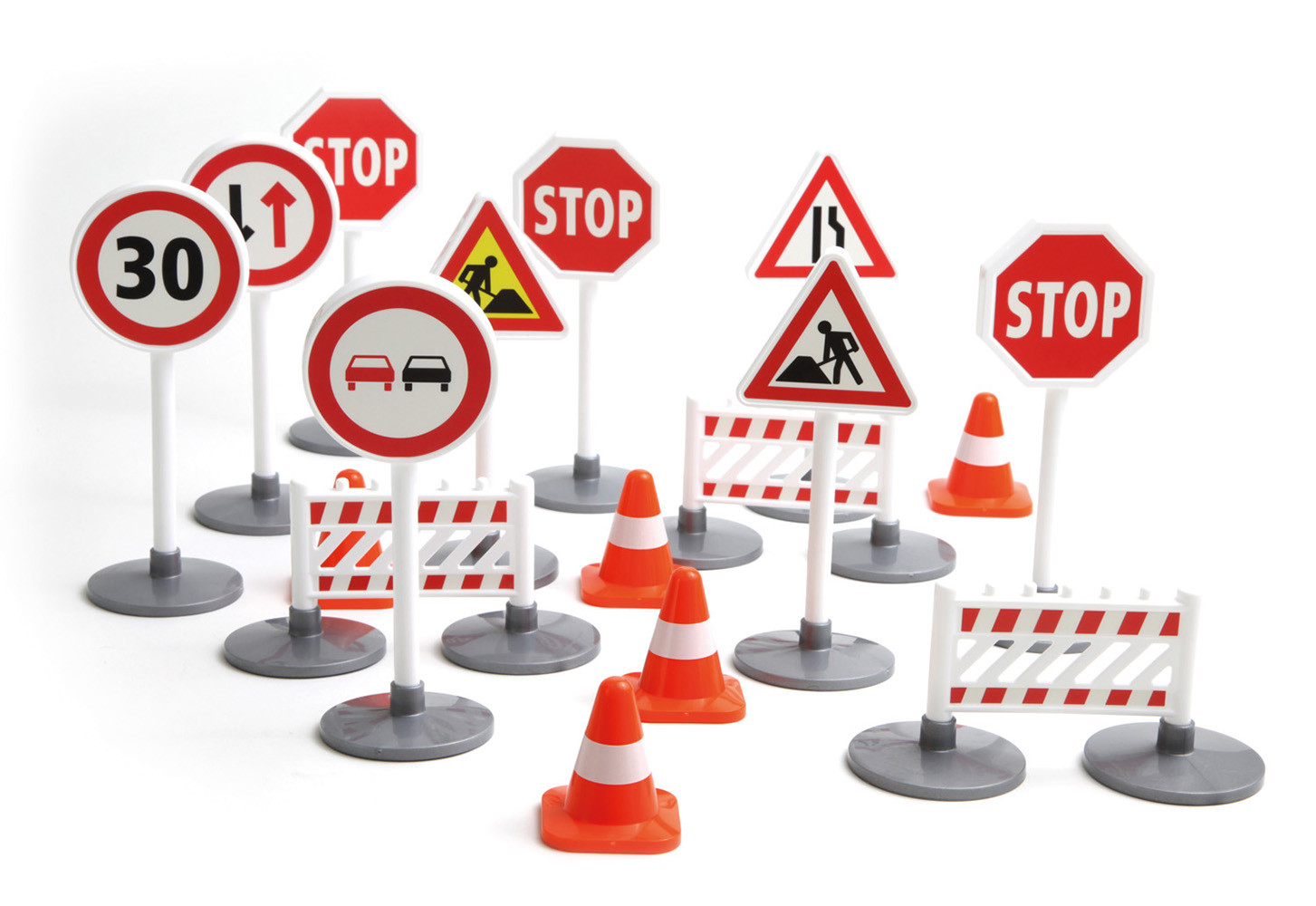 the traffic signs 16cm in bag