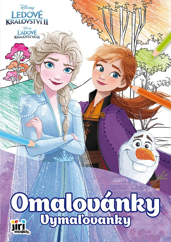 A4 FROZEN 2 coloring page