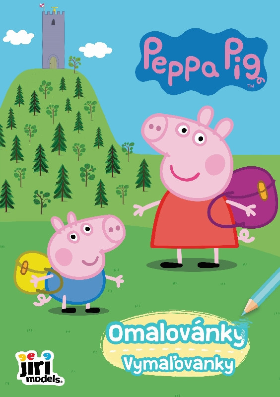 A5 Piggy Peppa coloring page