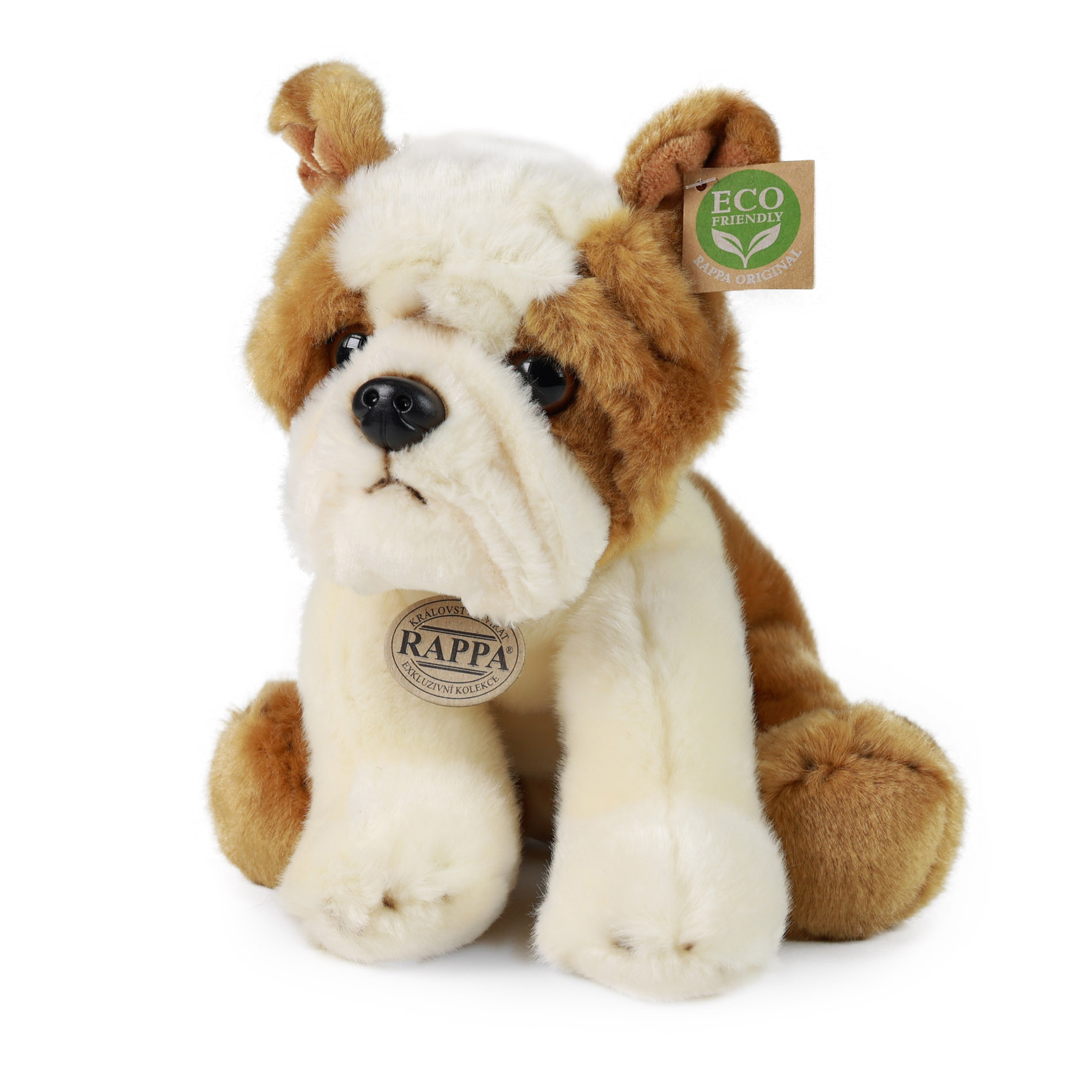Plush Bulldog 26 cm ECO-FRIENDLY