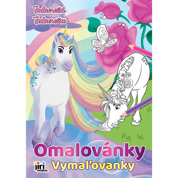 Coloring book A4 Unicorns