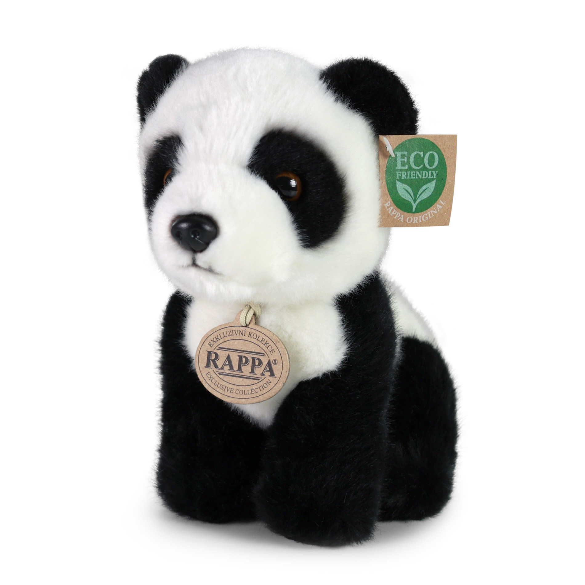 Plush panda 18 cm ECO-FRIENDLY